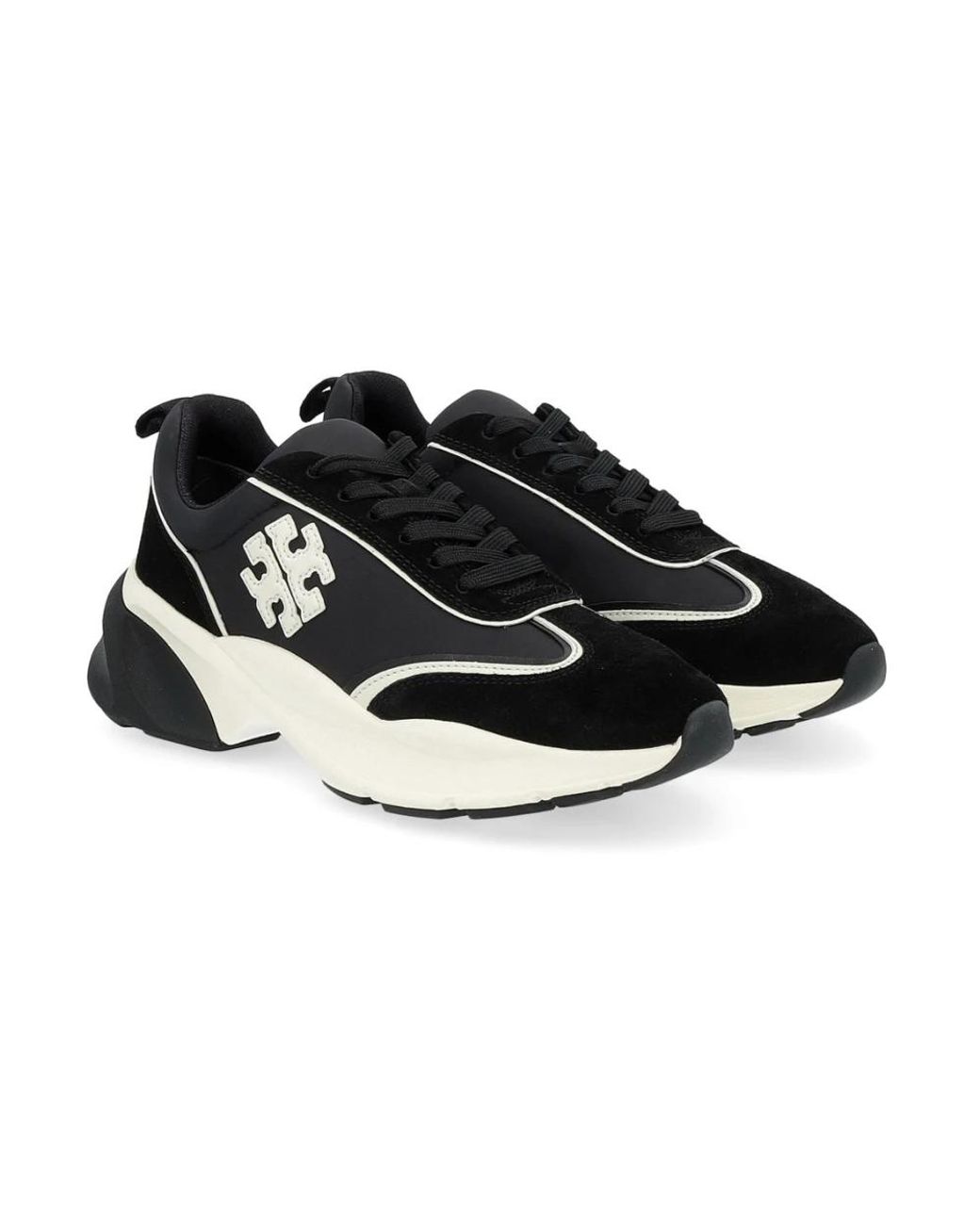 Tory Burch Black Good Luck Trainer