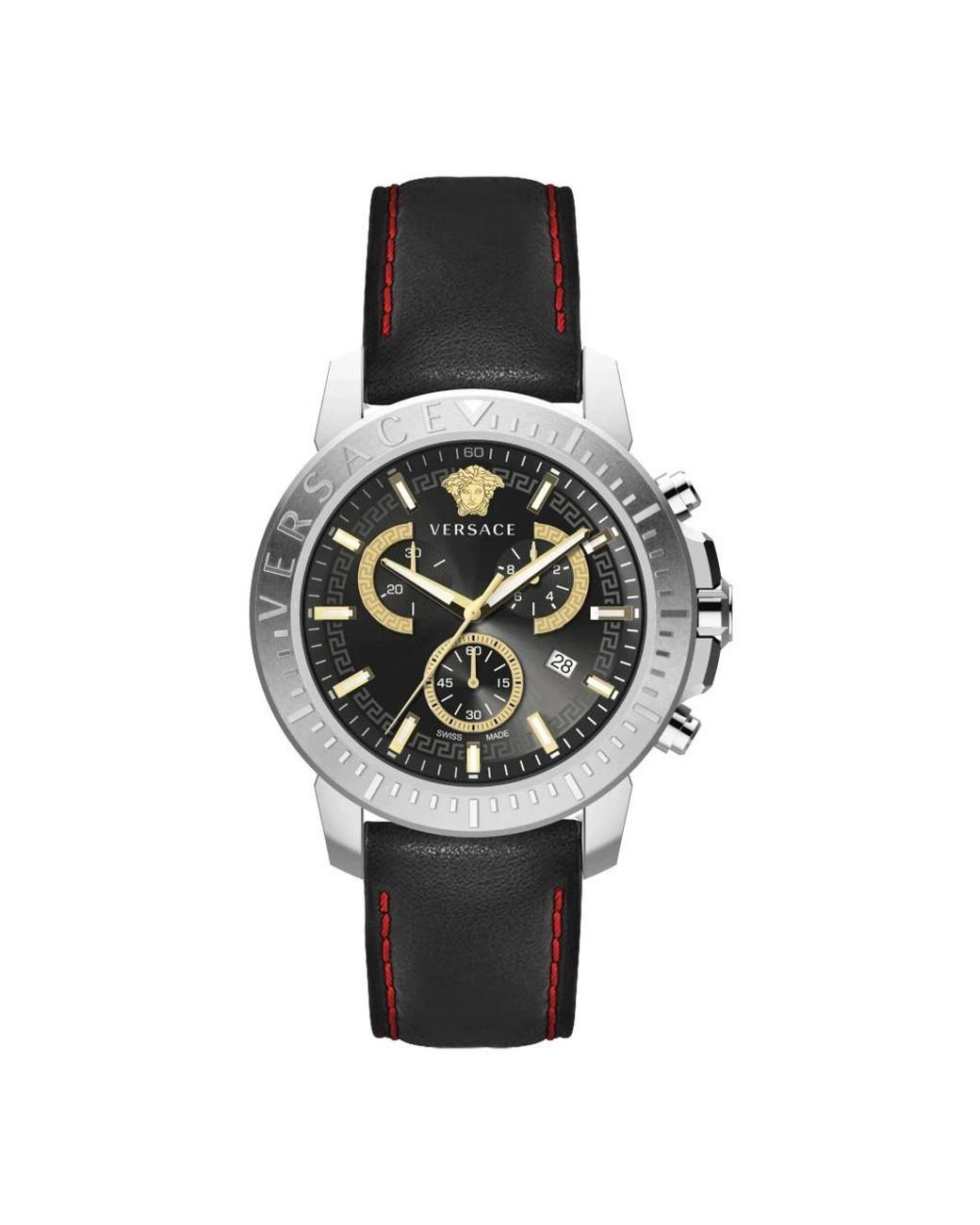 Versace New Chrono Ve2E001 21 in het Metallic voor heren