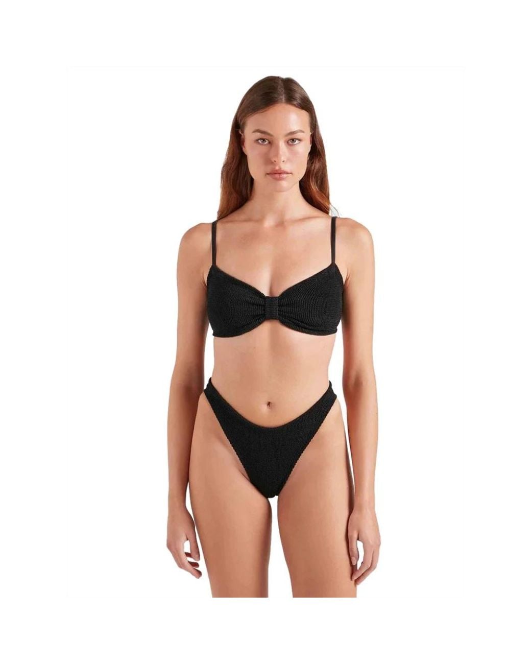 Hunza G Black Bikinis