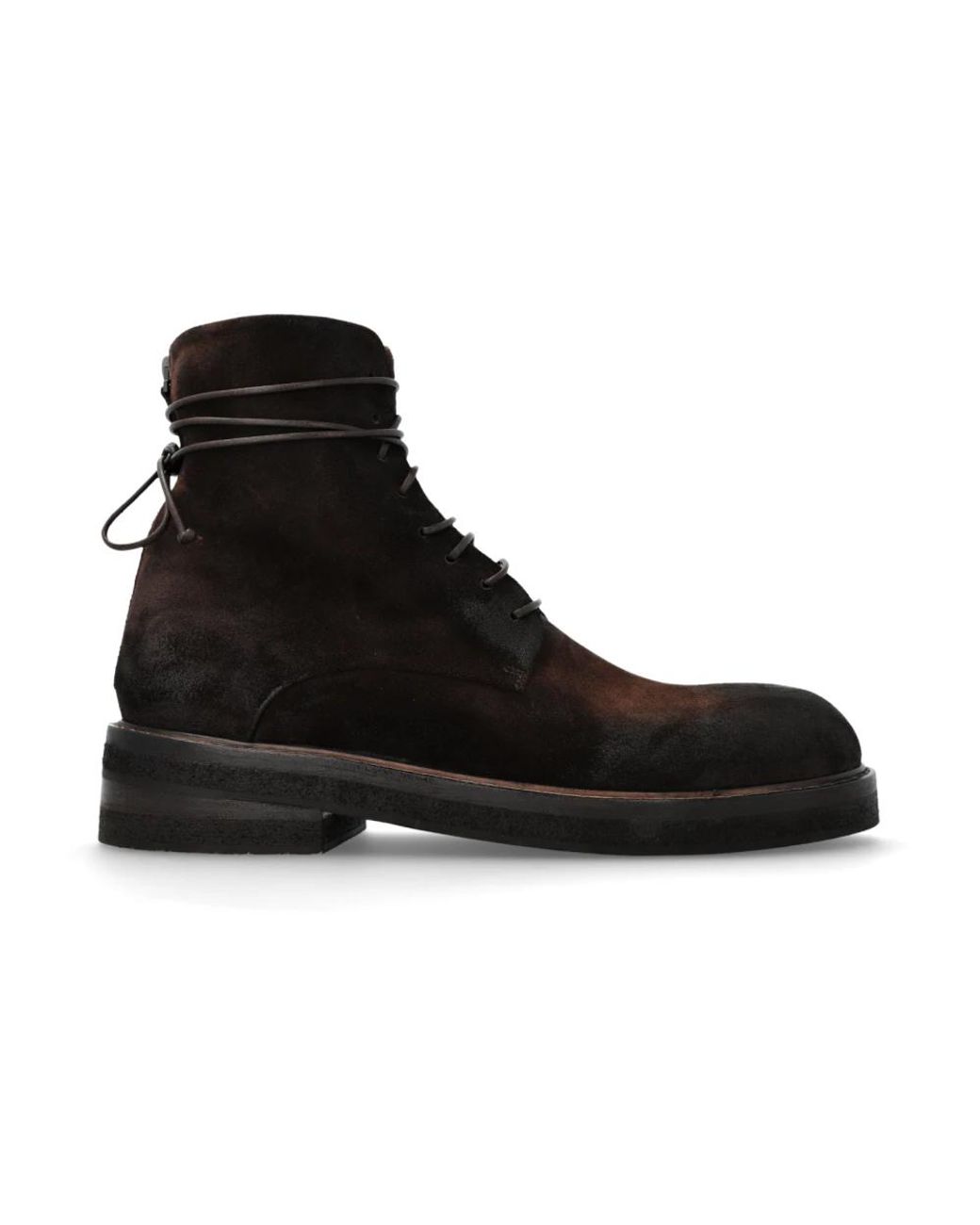 Marsèll Black Lace-Up Boots for men