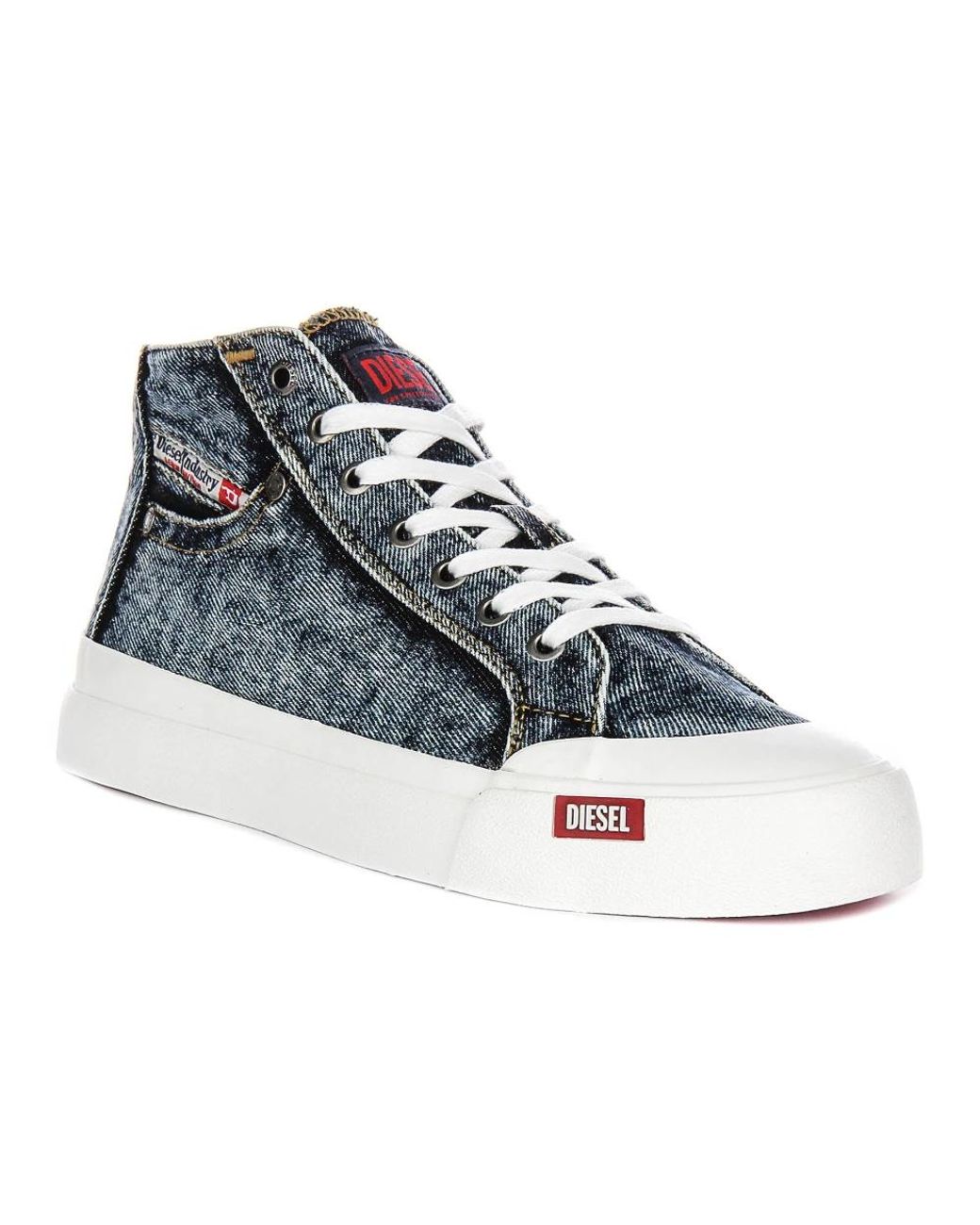 DIESEL Blue Sneakers for men