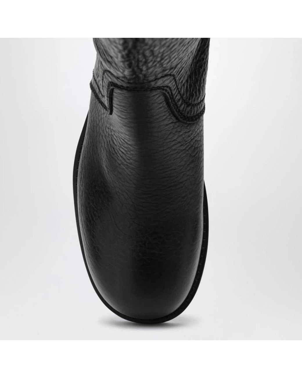 Dries Van Noten Black High Boots