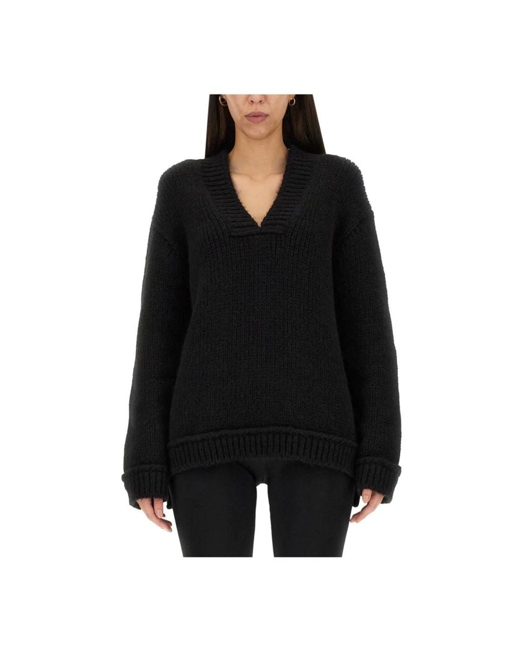 Tom Ford Black V-Neck Knitwear