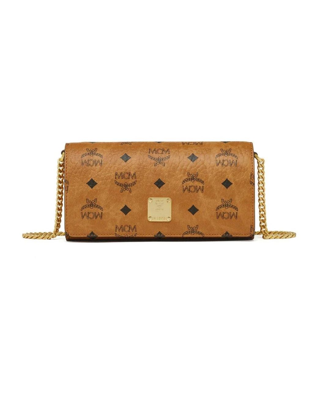 MCM Natural Cross Body Bags