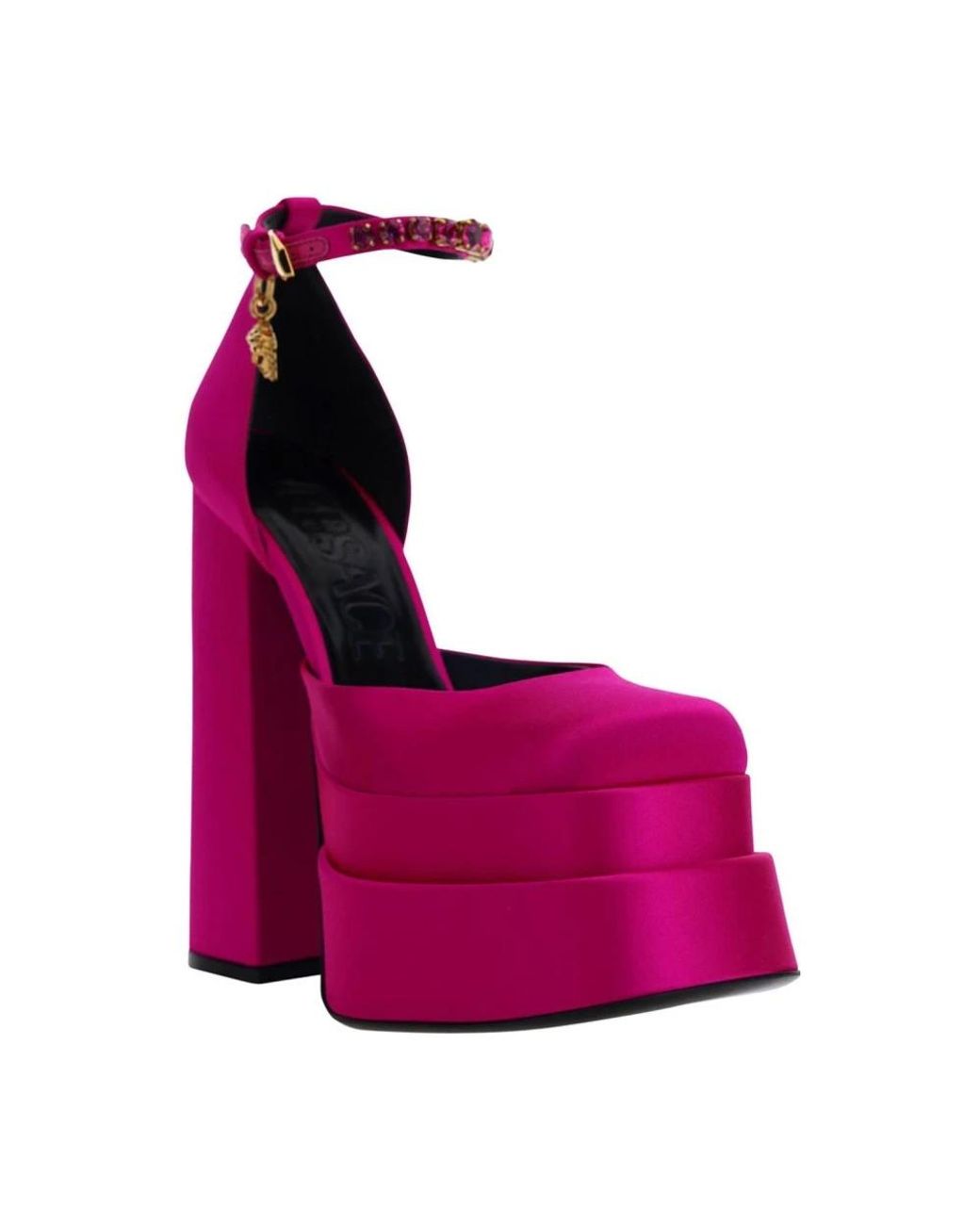 Versace Purple Pumps