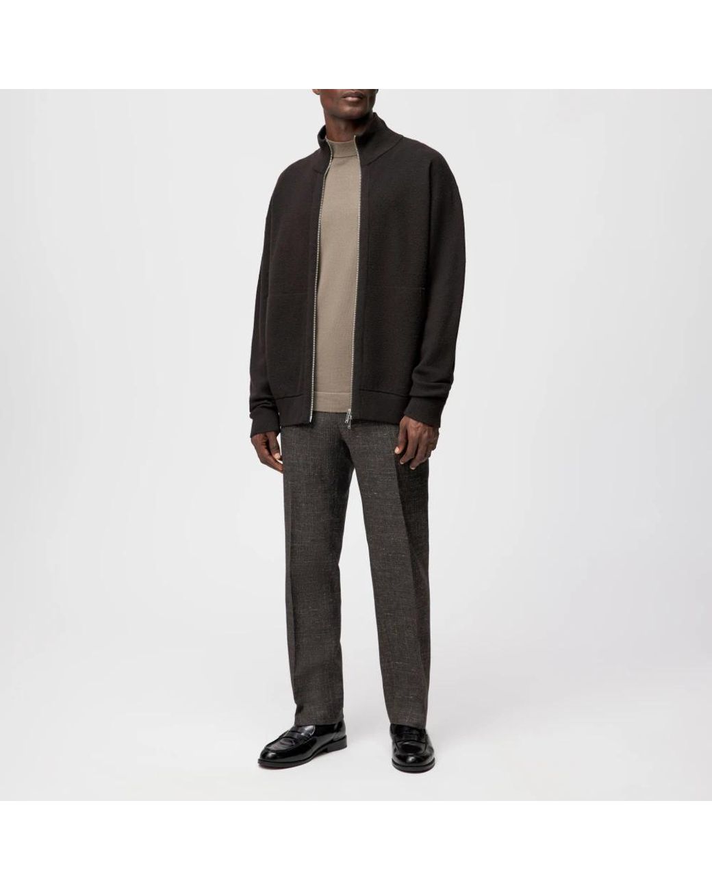 Drykorn Black Zip-Throughs for men