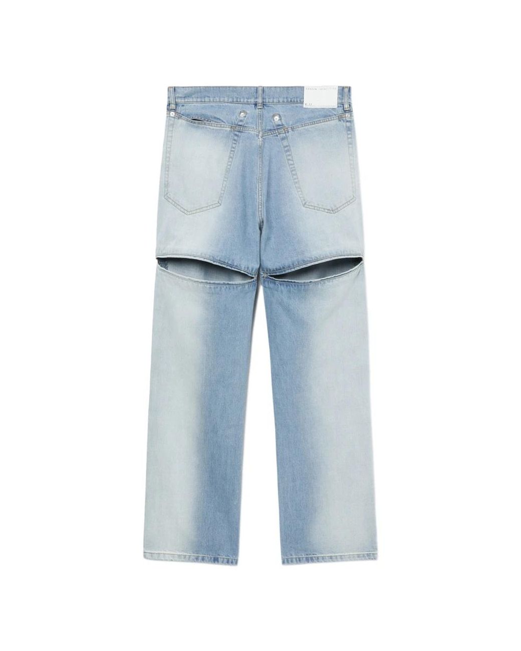 Straight Jeans Random Identities pour homme en coloris Blue
