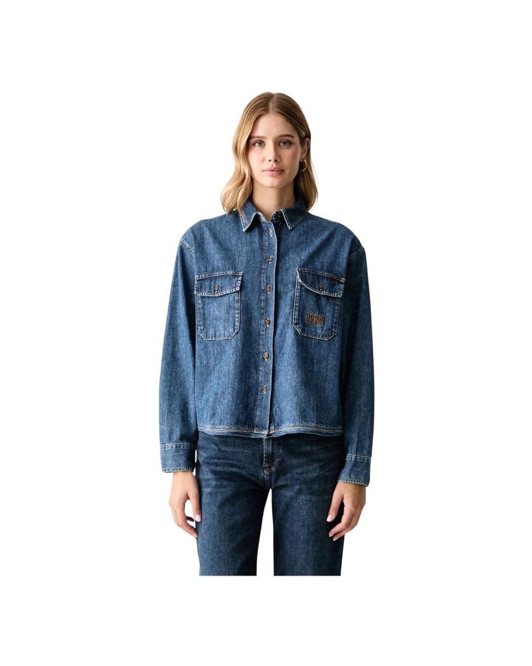 Joop! Denim Overhemd in het Blue