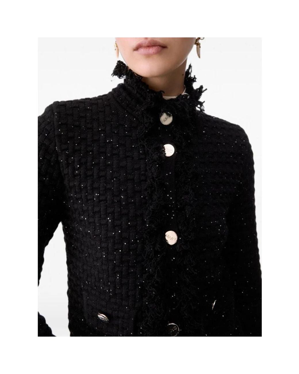 Liu Jo Black Tweed Jackets