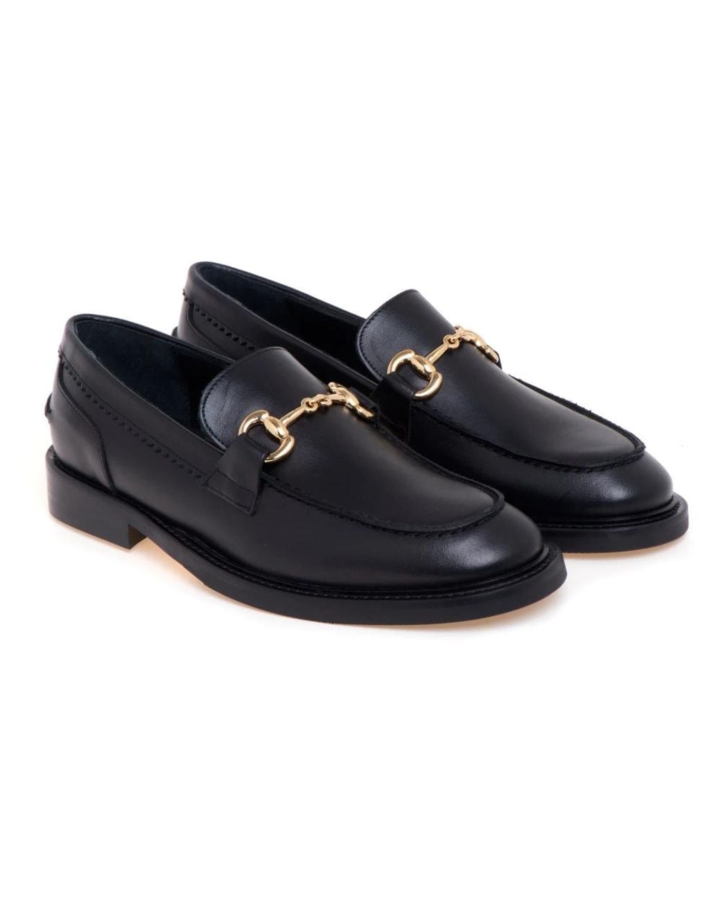 Anna F. Blue Loafers
