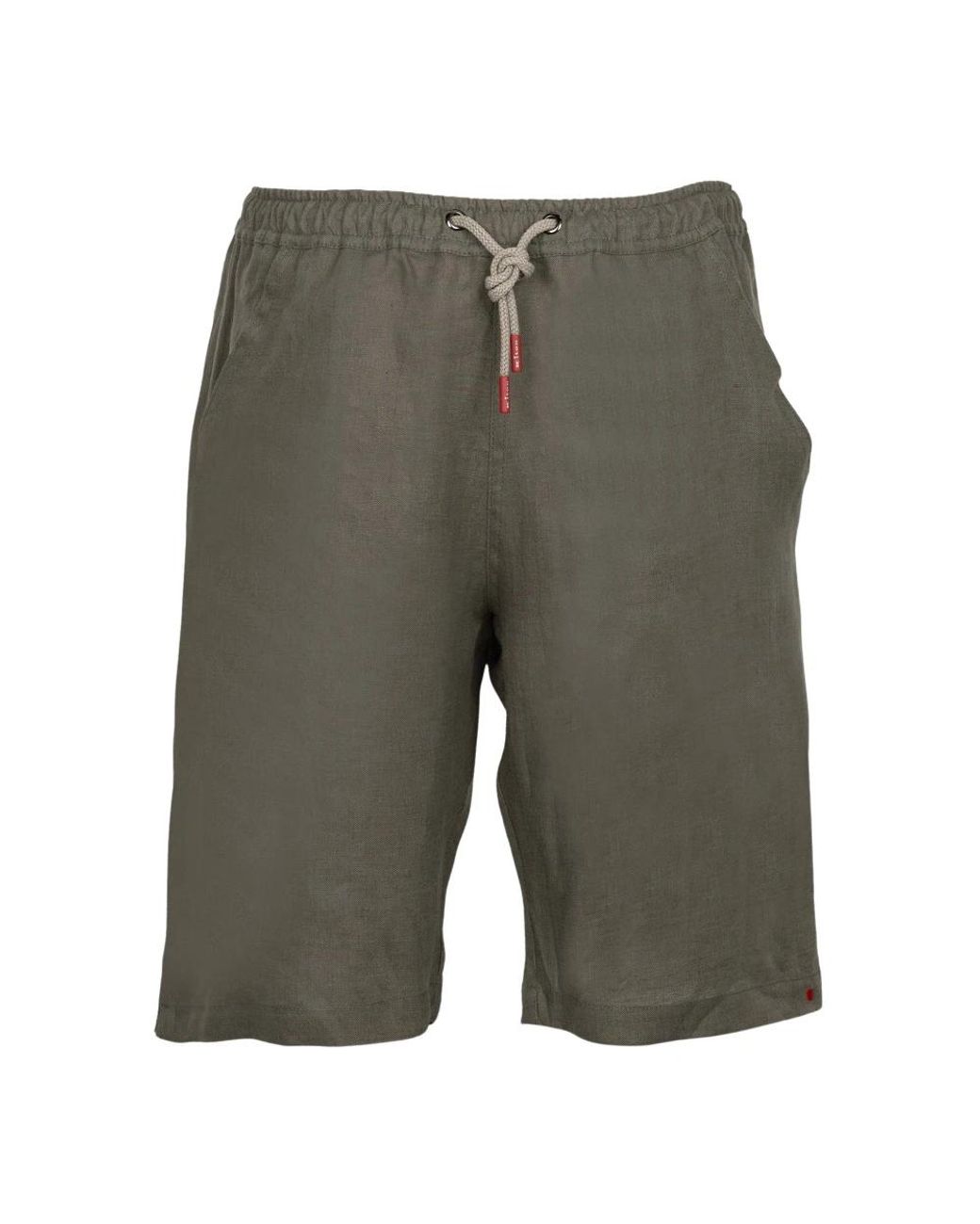 Kiton Gray Casual Shorts for men
