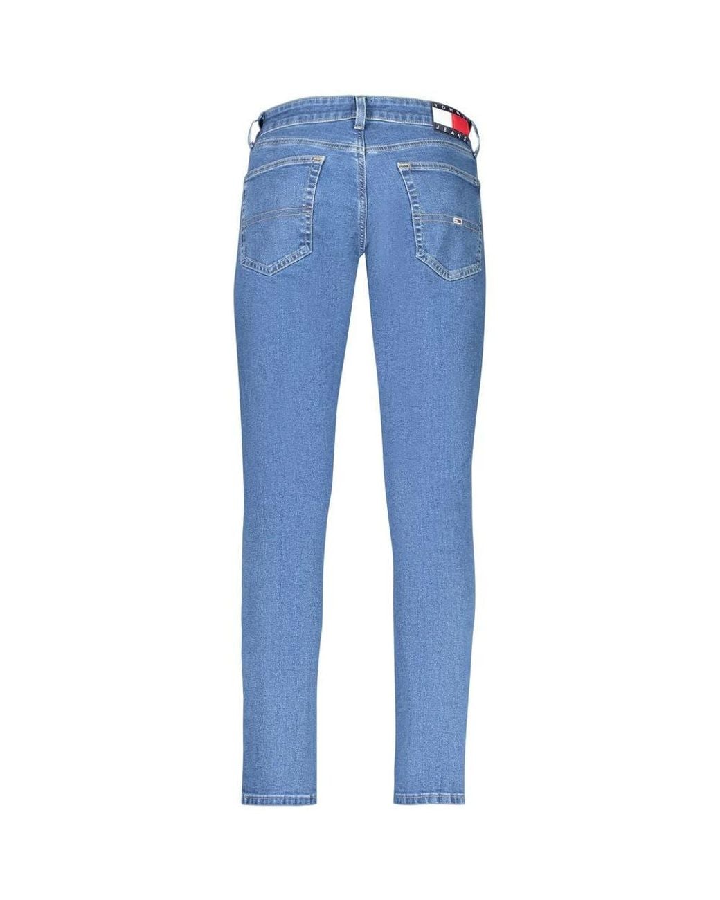 Tommy Hilfiger Blue Blu Cotton Jean Clothing for men