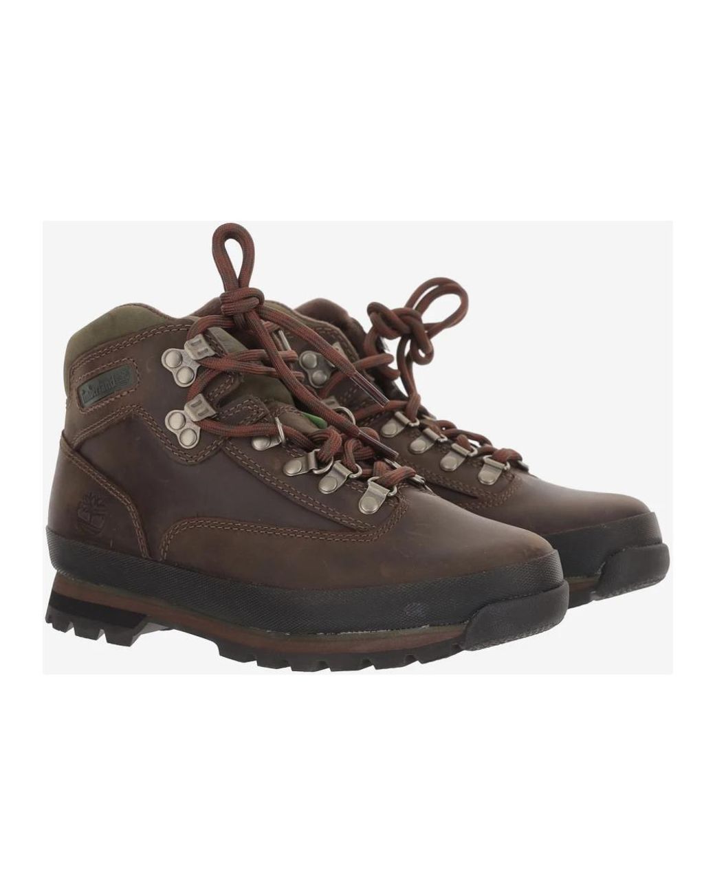 Timberland Brown Lace-Up Boots for men