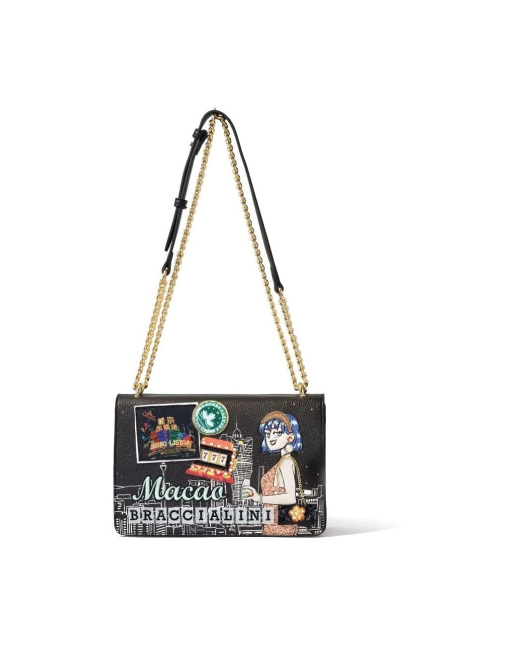 Braccialini Black Shoulder Bags