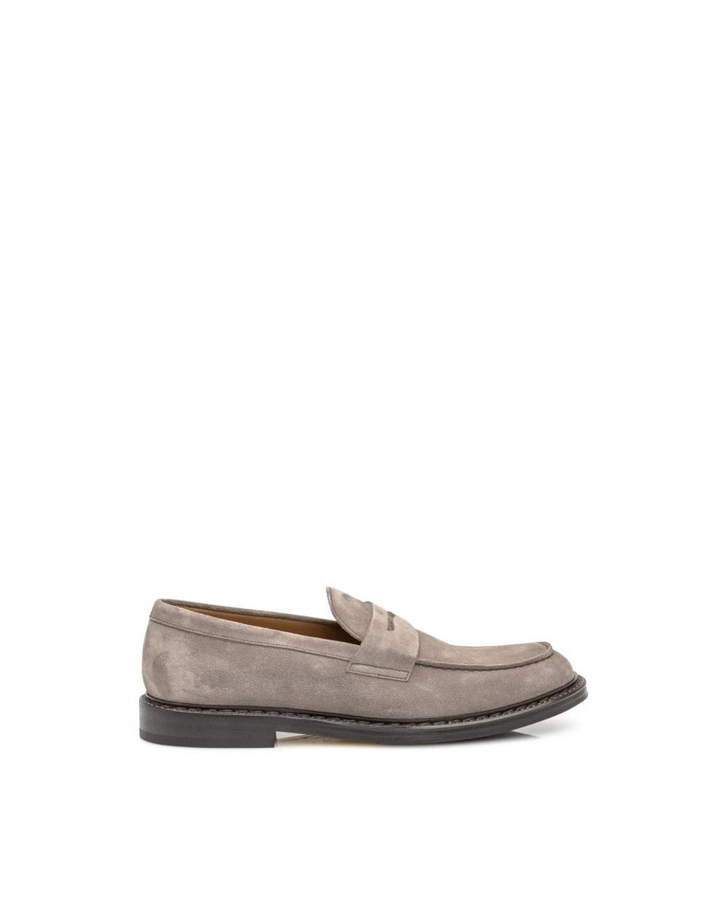Loafers Doucal's de hombre de color Gray