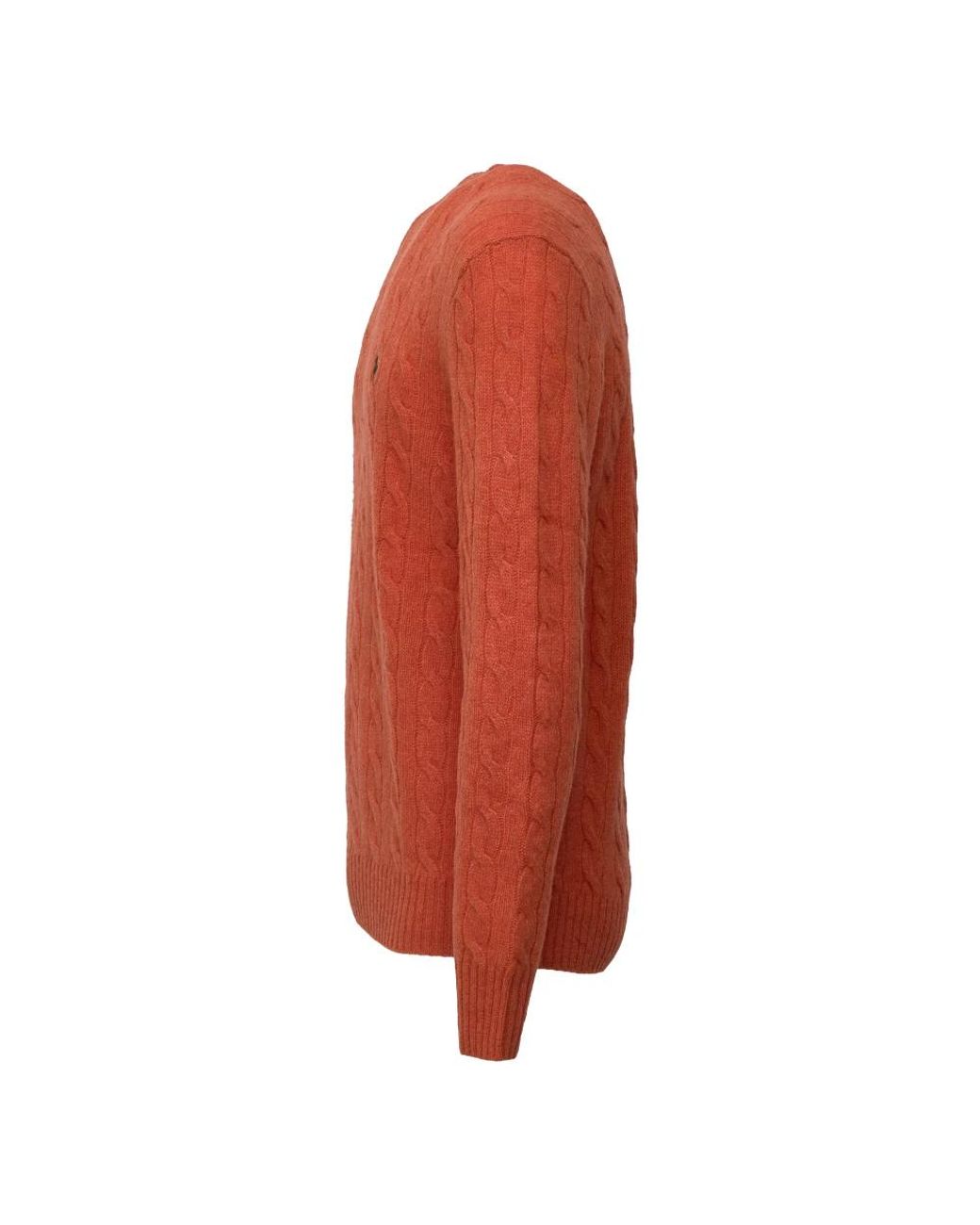 Polo Ralph Lauren Orange Round-Neck Knitwear for men