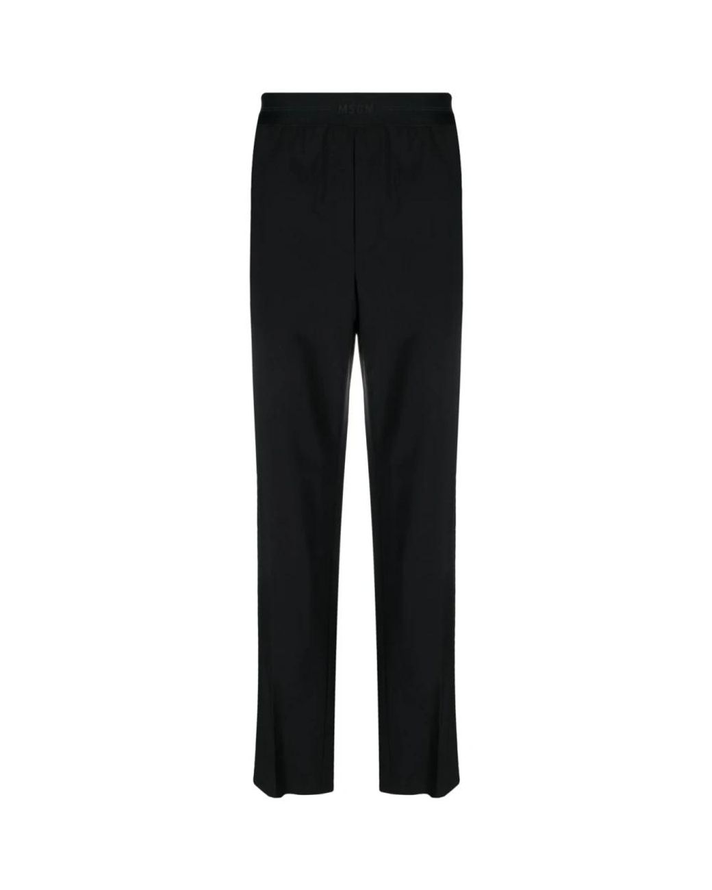 Straight Trousers MSGM de hombre de color Black