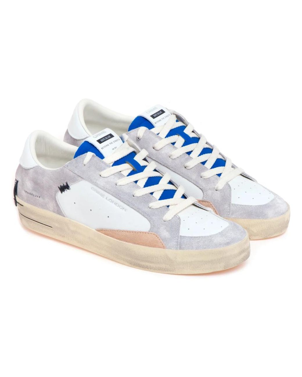 Crime London Blue Sneakers for men