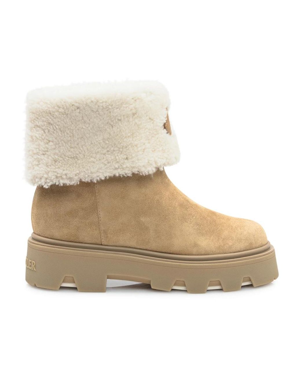 Moncler Natural Aurea Mid Boot