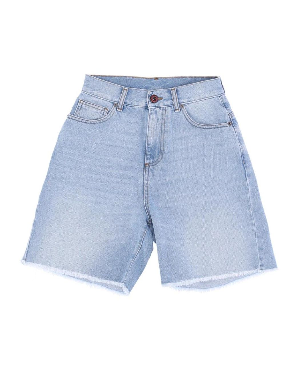 Vision Of Super Blue Denim Shorts for men