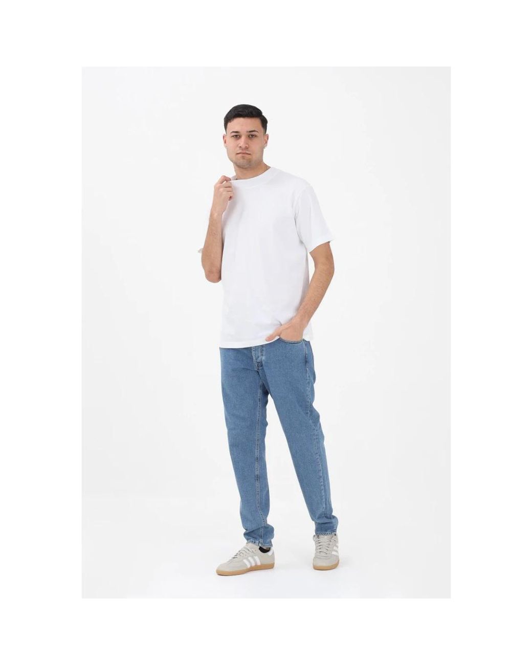 Loose-Fit Jeans SELECTED pour homme en coloris Blue