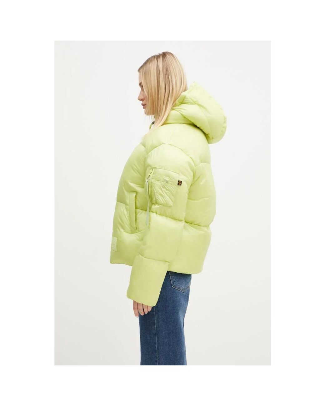 Winter Jackets Alpha Industries de color Green