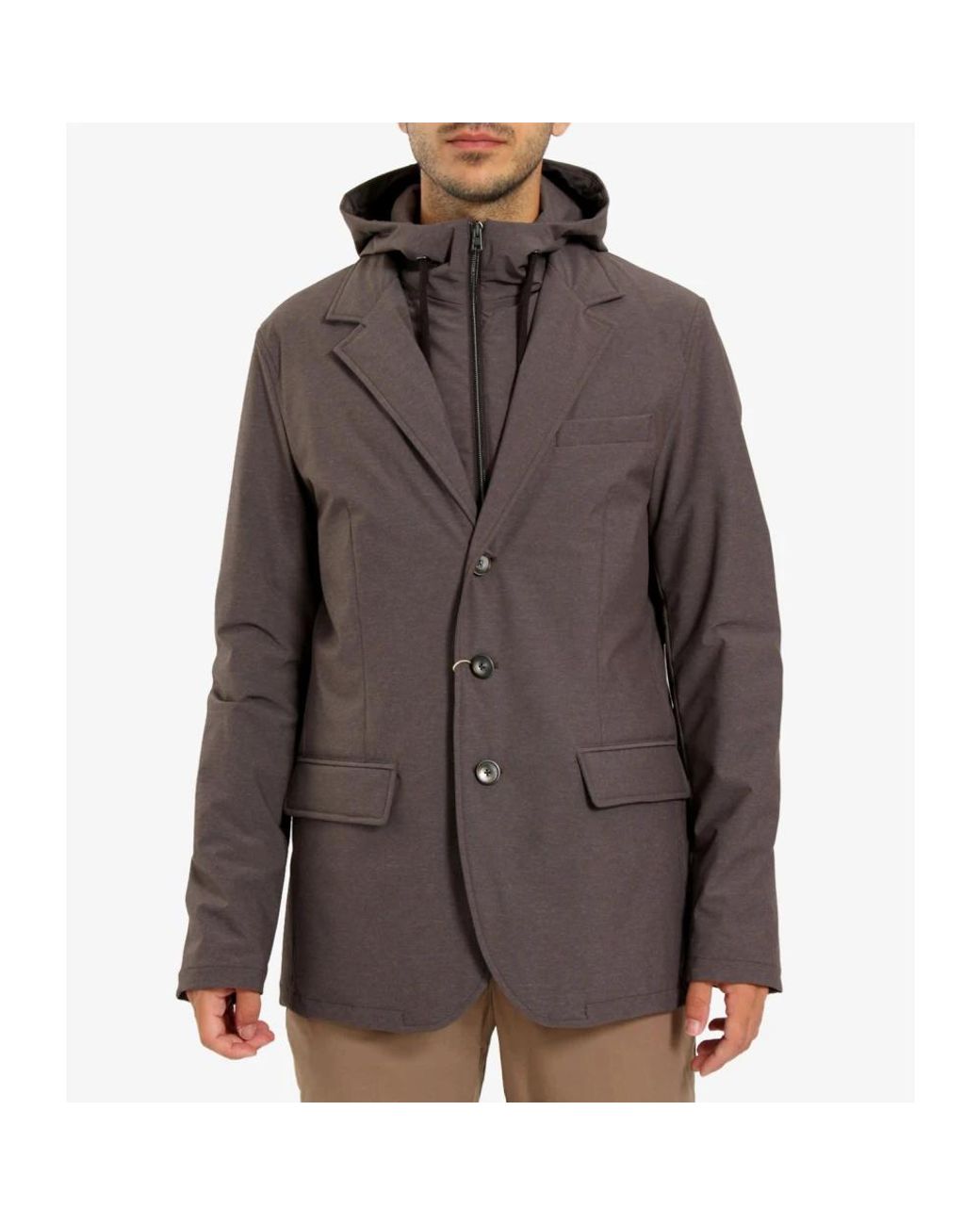 Blazers Herno de hombre de color Brown