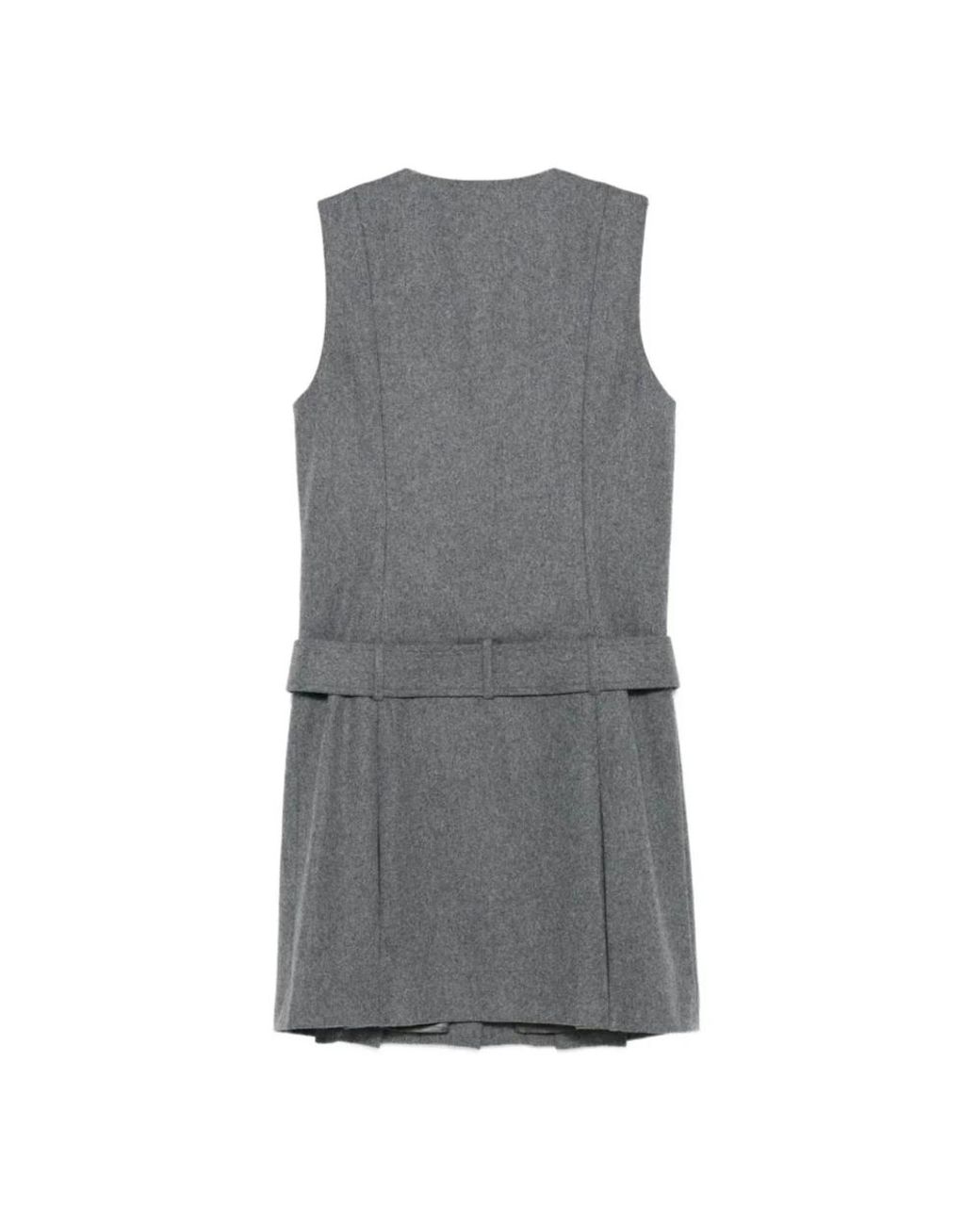 A.P.C. Gray Sandra Kleid