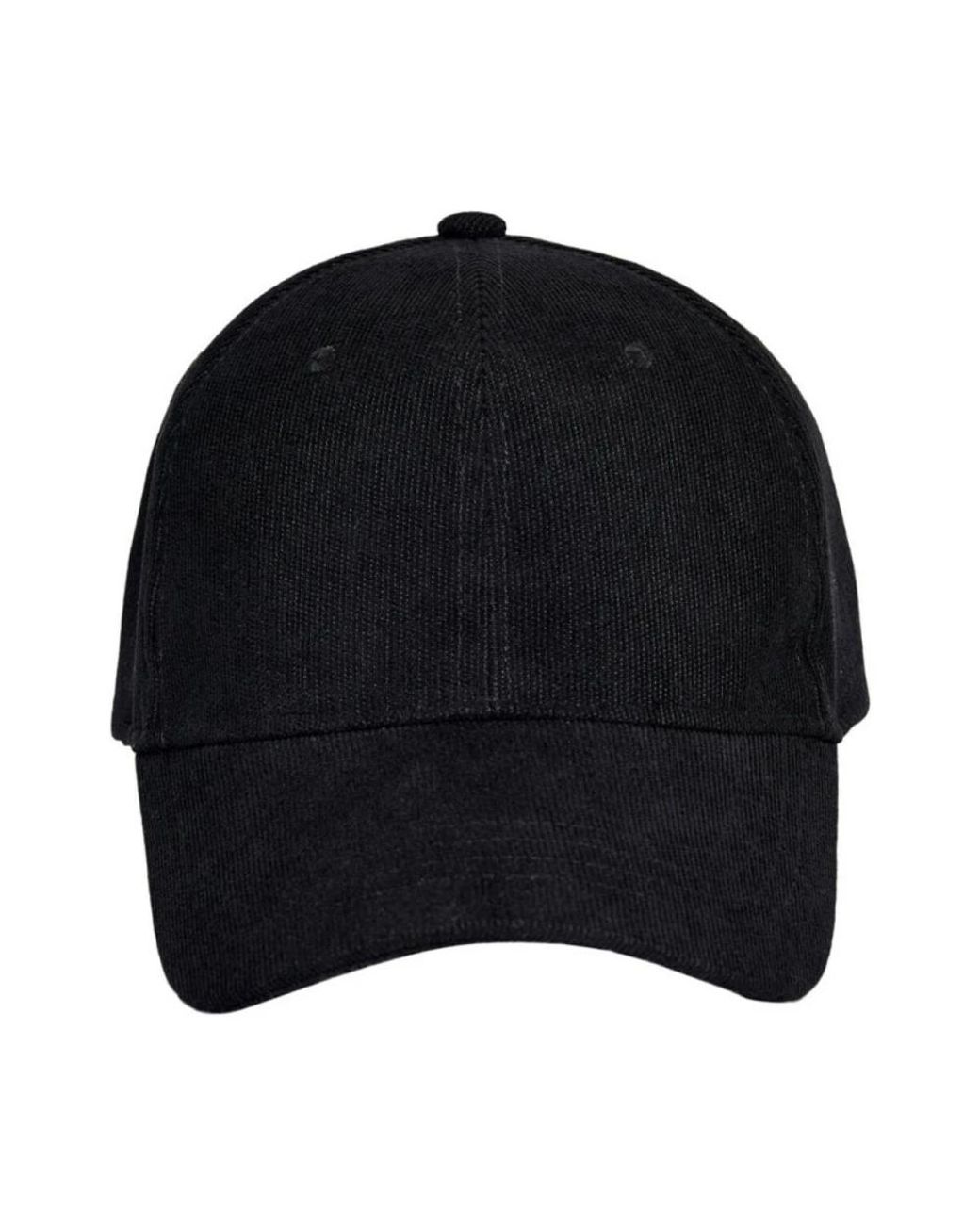Only & Sons Cord baseball cap in Black für Herren