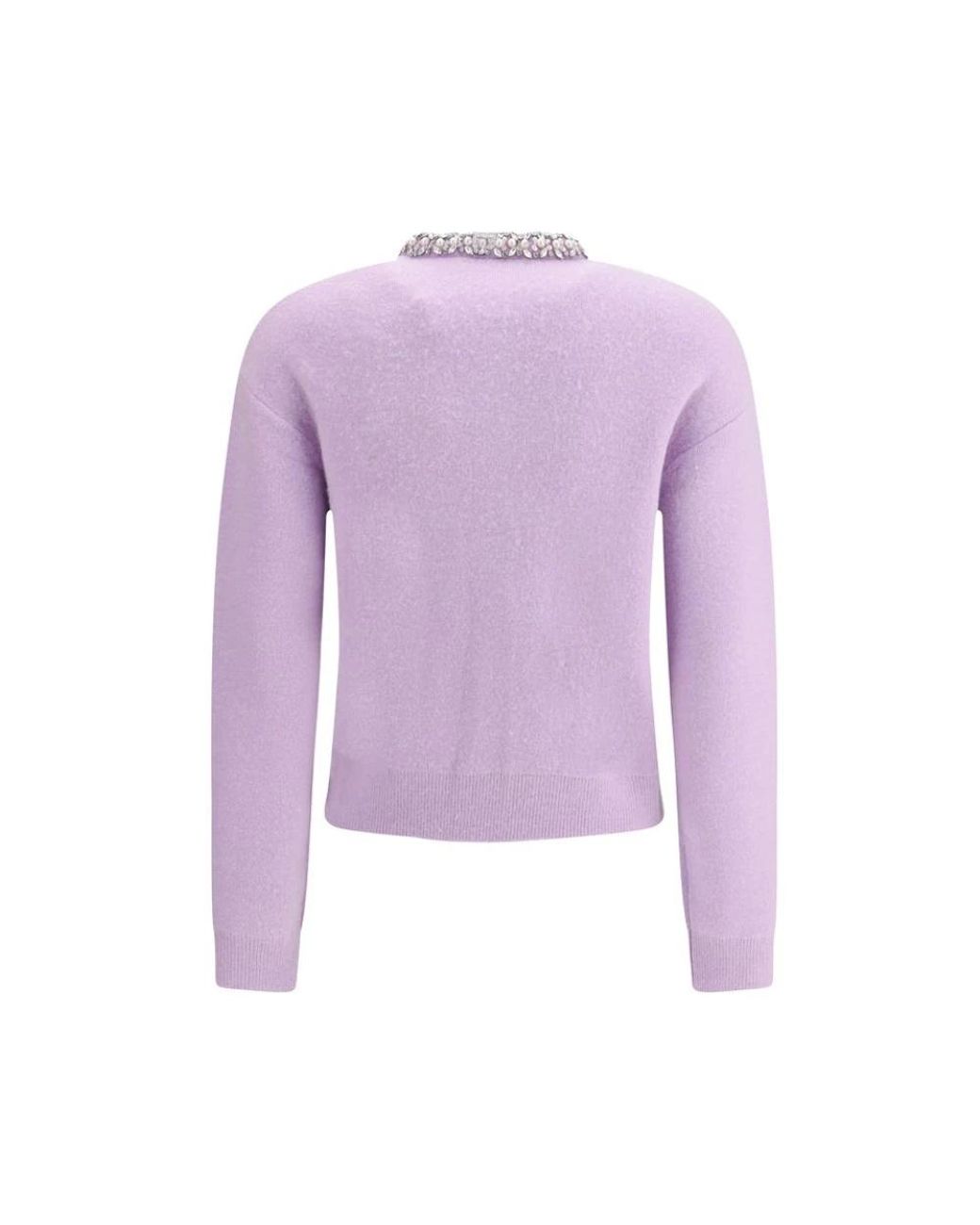Self-Portrait Purple Cardigans