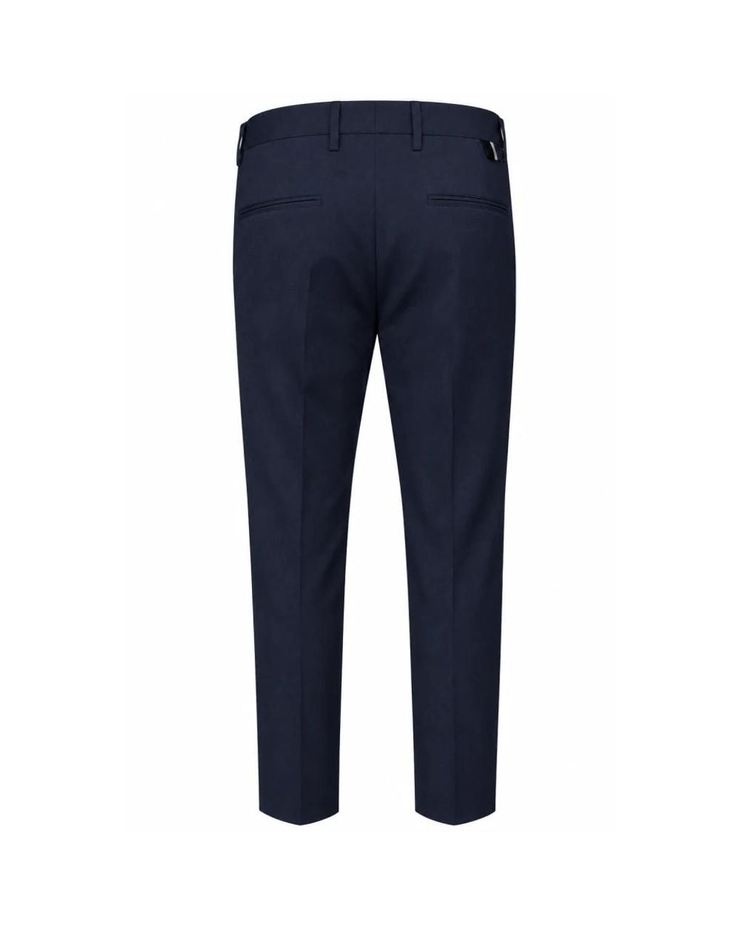 Low Brand Blue Suit Trousers for men