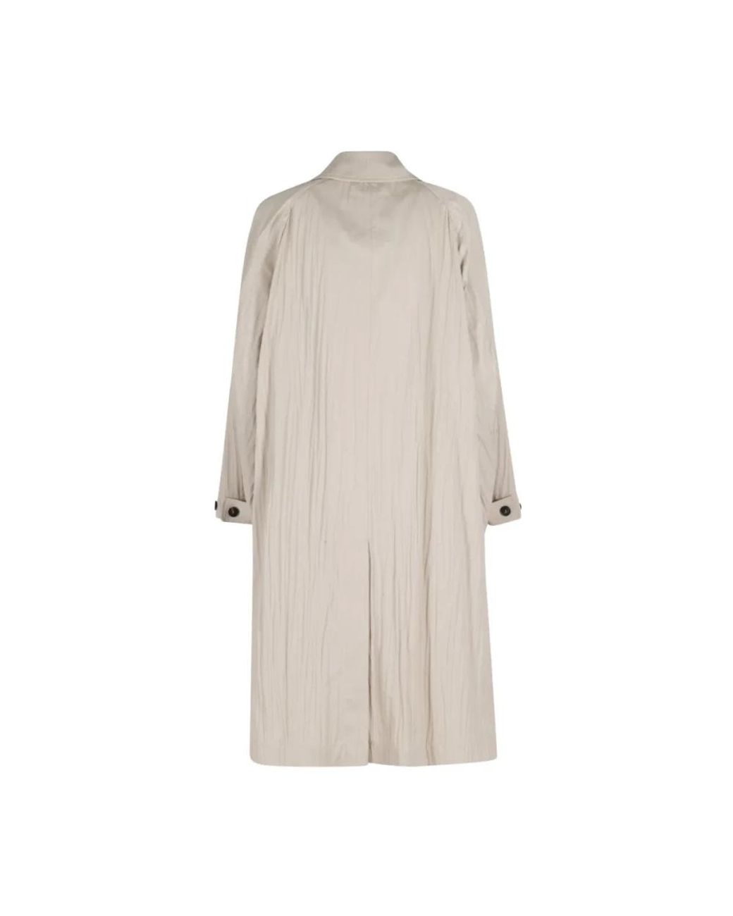 Tela Natural Single-Breasted Coats
