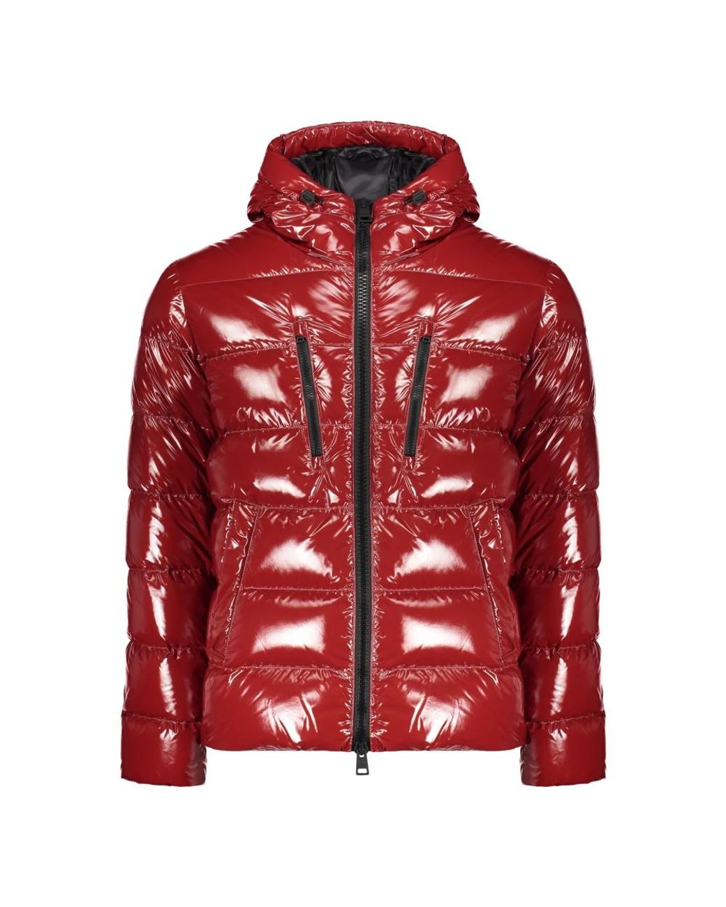 Herno Red Down Jackets for men