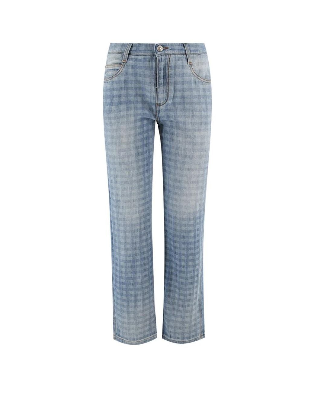 Ermanno Scervino Blue Straight Fit Jeans