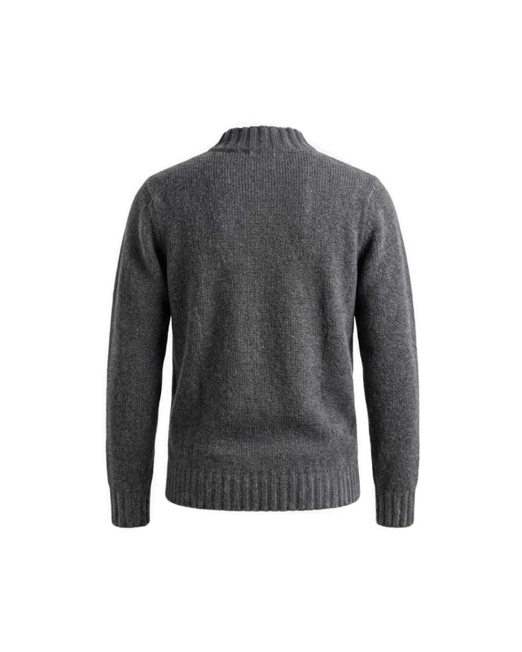 Turtlenecks Bob de hombre de color Gray