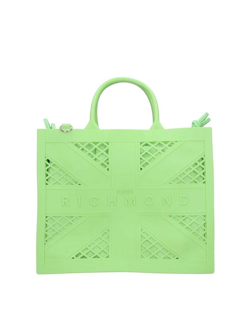 John Richmond Green Shopping Bags