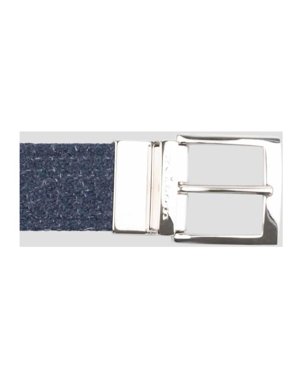Belts di Kiton in Blue da Uomo