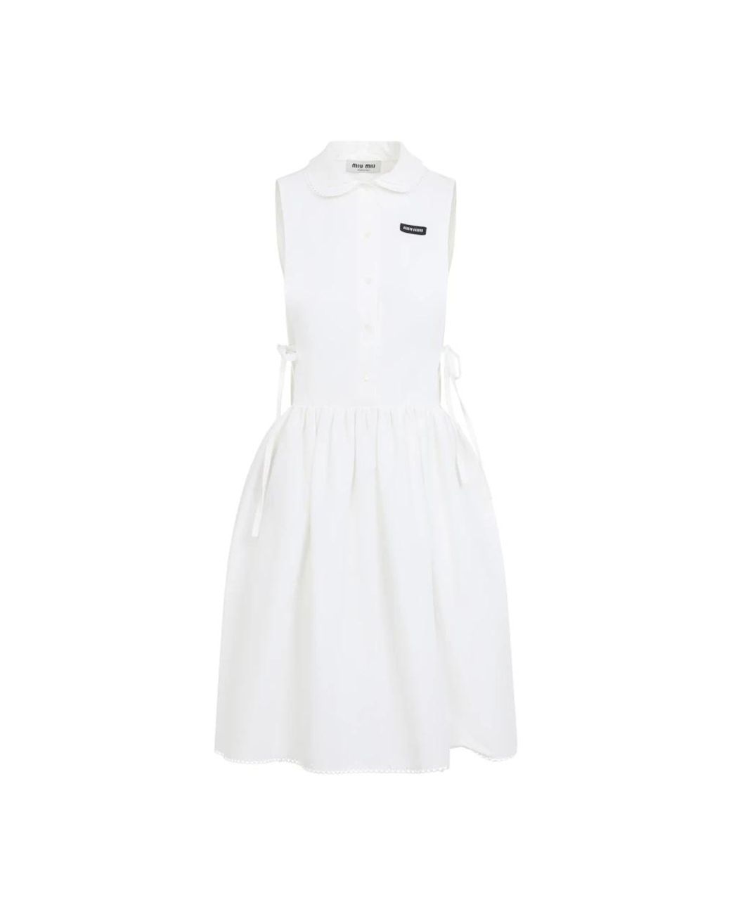 Miu Miu White Short Dresses