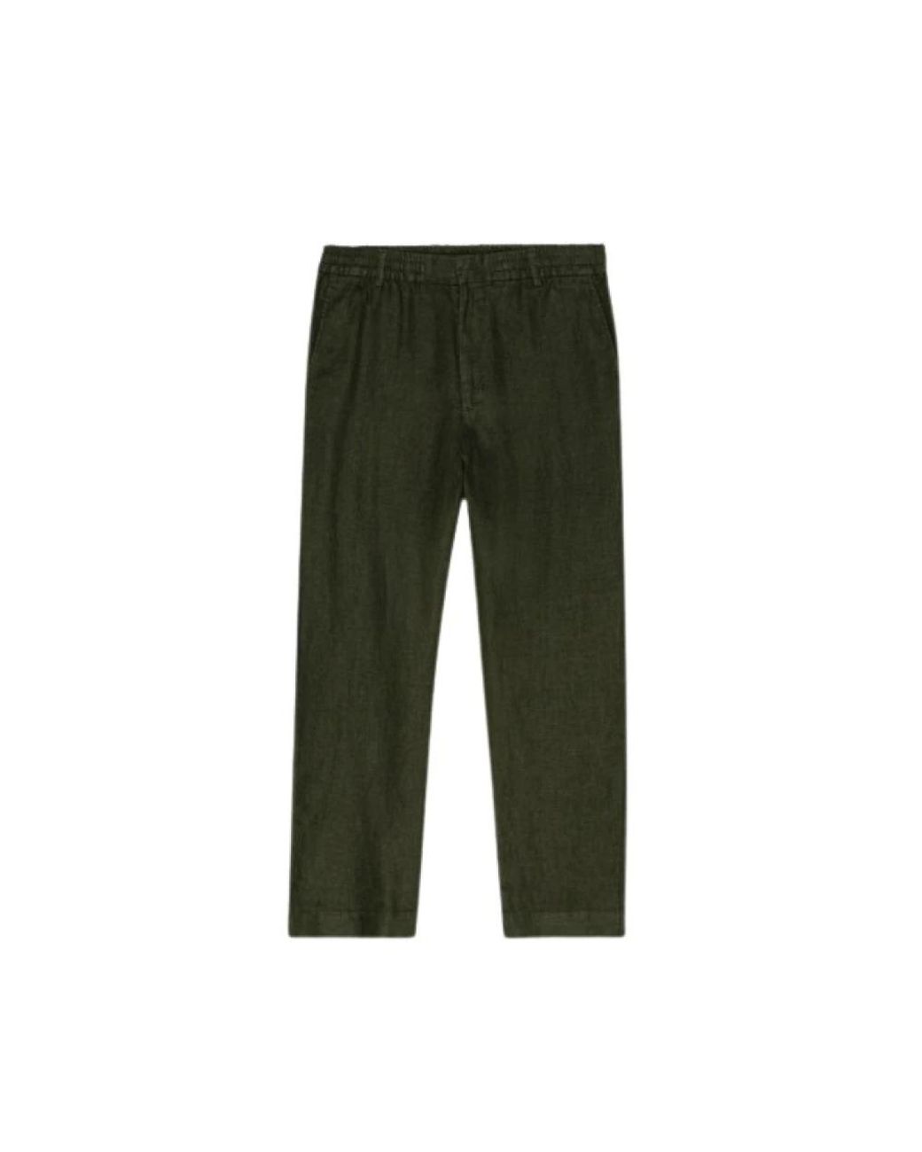 NN07 Green Straight Trousers for men