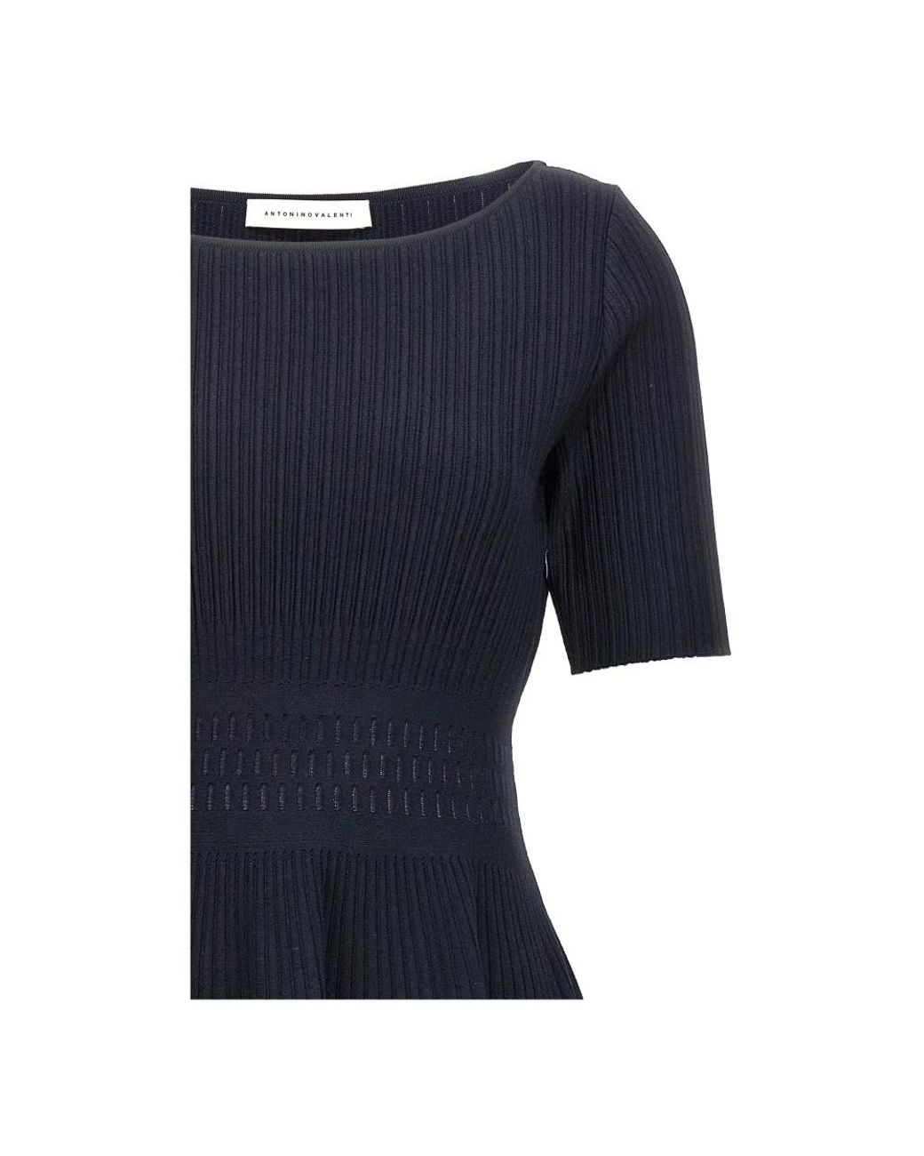 Antonino Valenti Blue Midi Dresses