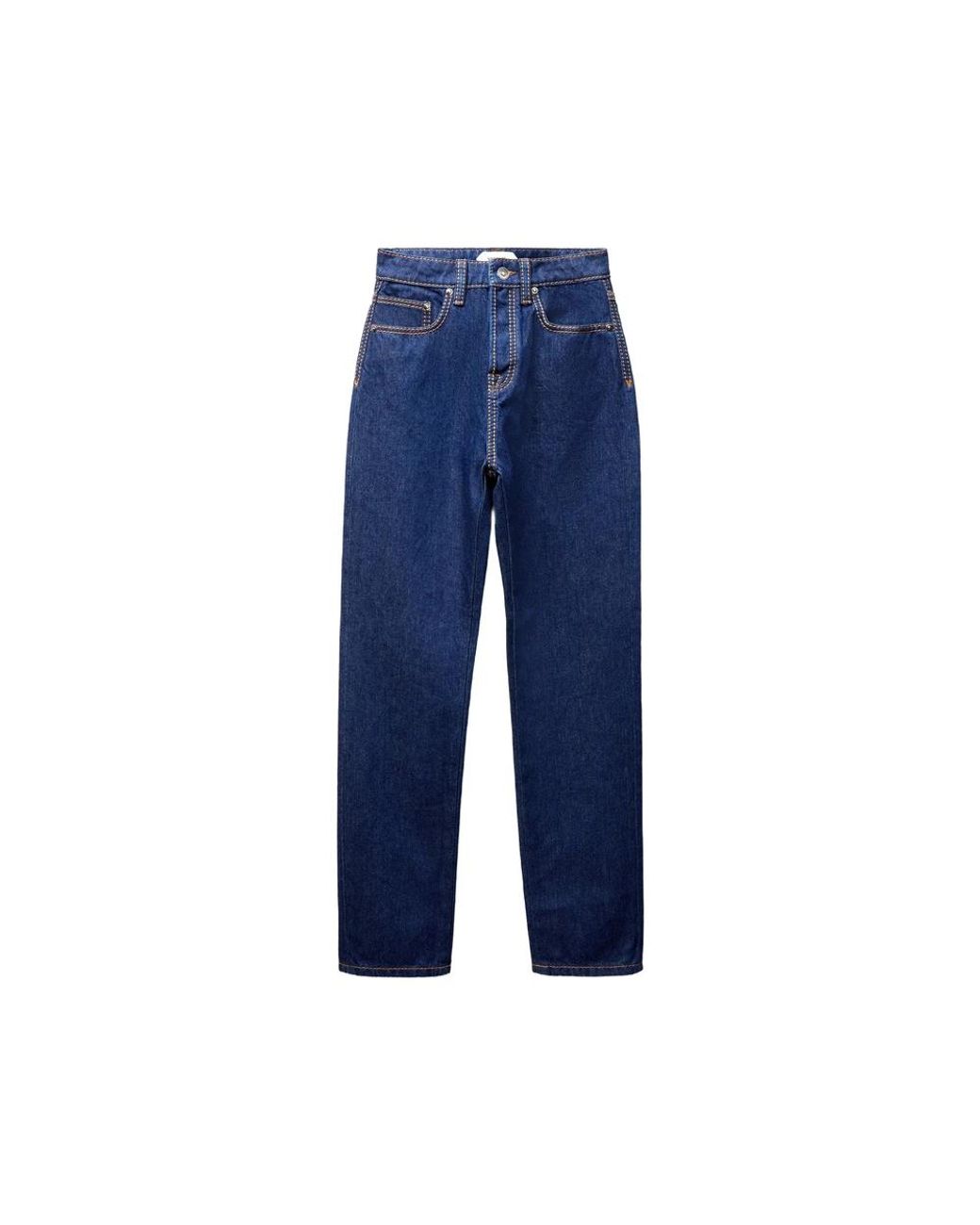 Versace Rechte Jeans in het Blue