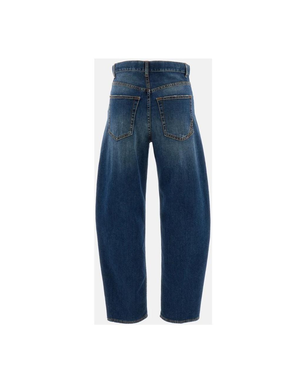 3x1 Blue Loose Fit Jeans