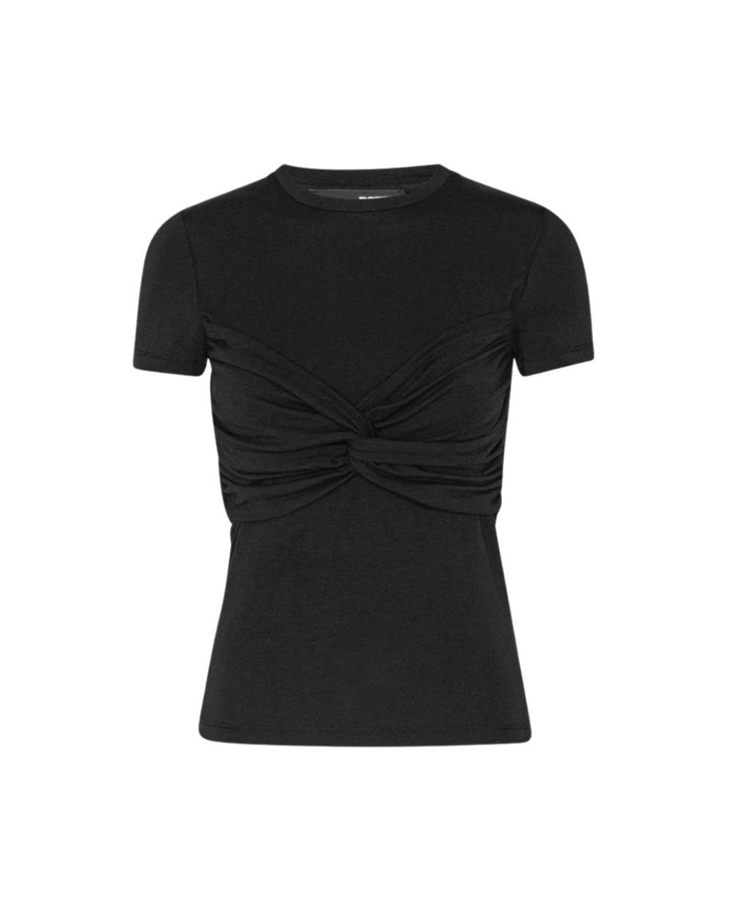 ROTATE BIRGER CHRISTENSEN Black T-Shirts