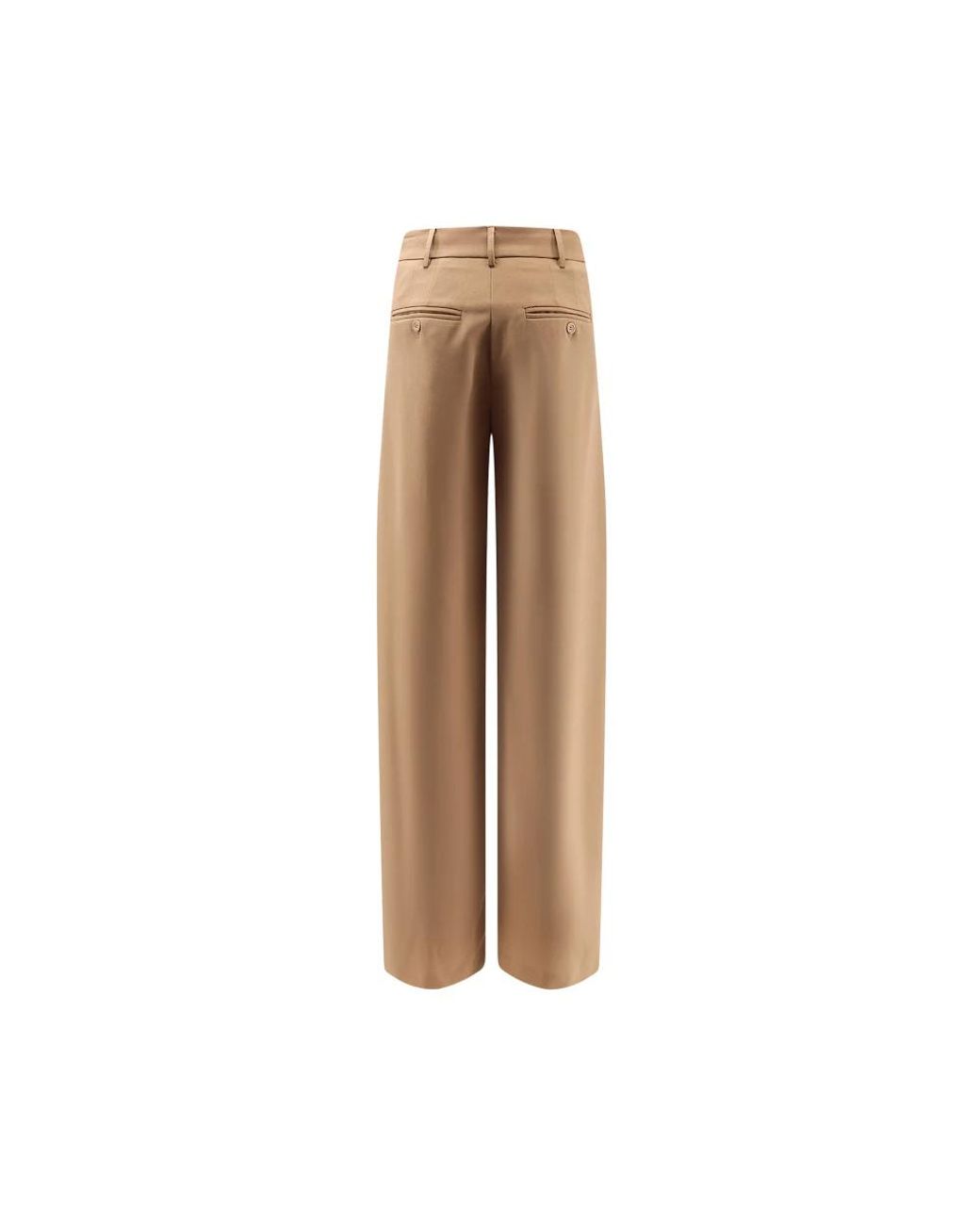 Semicouture Natural Wide Trousers