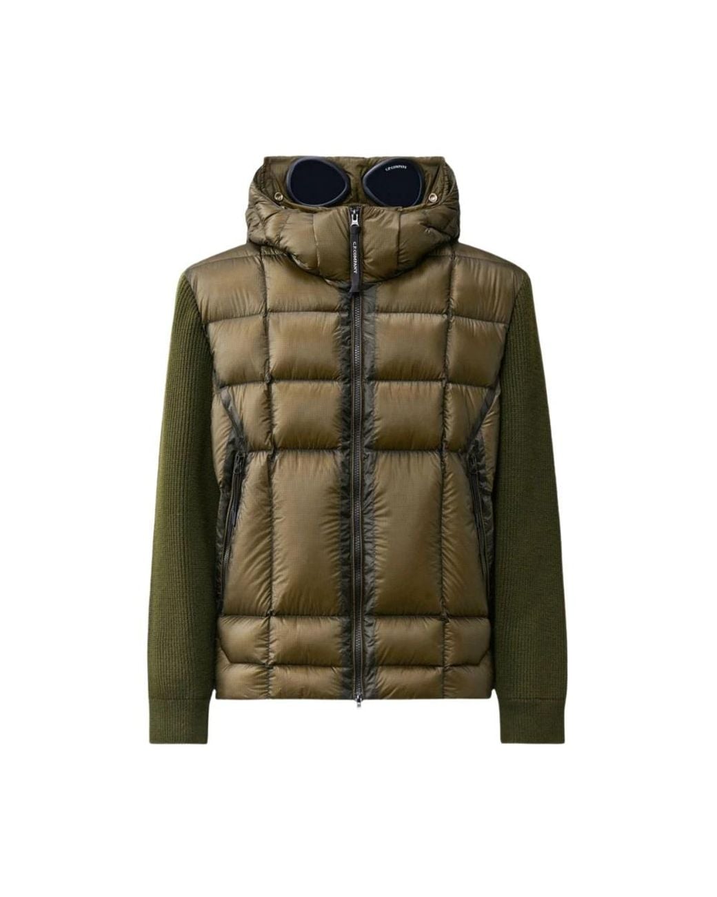 C P Company Green Winter Jackets for men