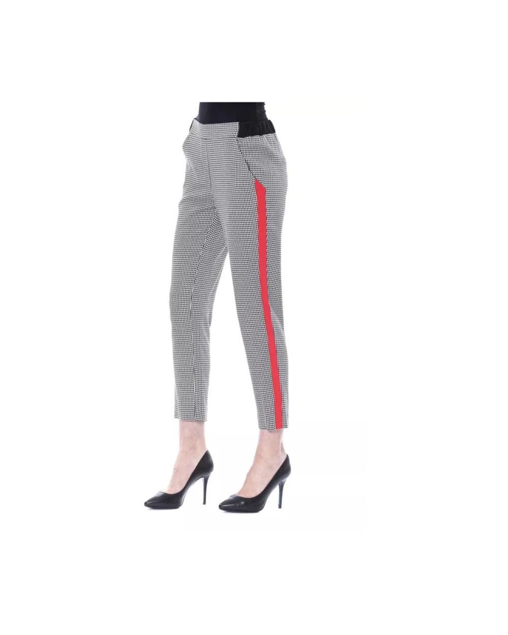 Cropped Trousers Byblos de color Gray