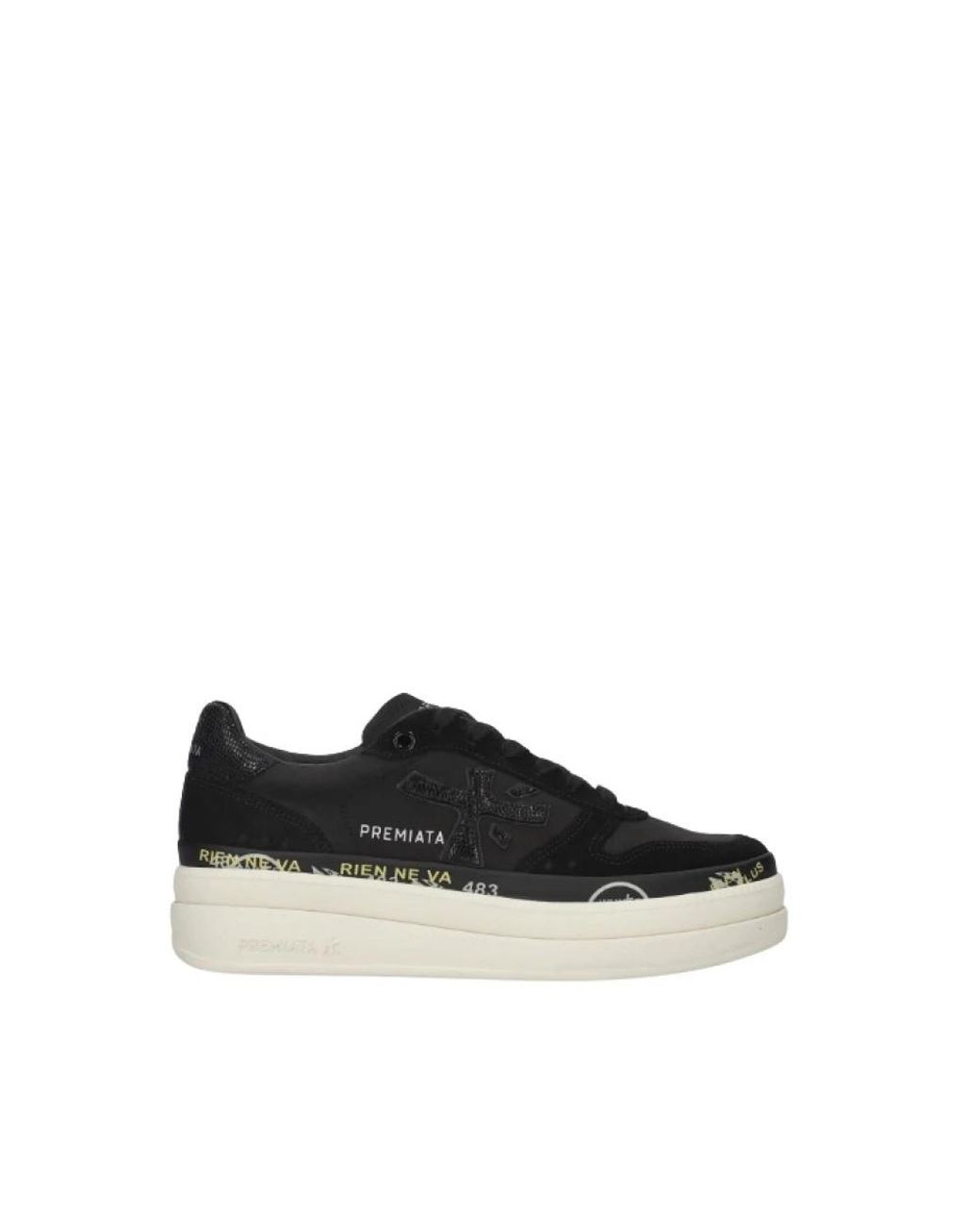 Premiata Black Sneakers