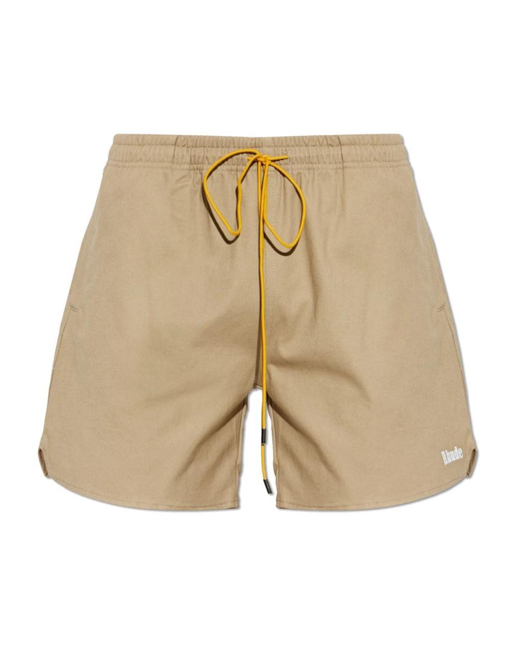 Rhude Natural Casual Shorts for men