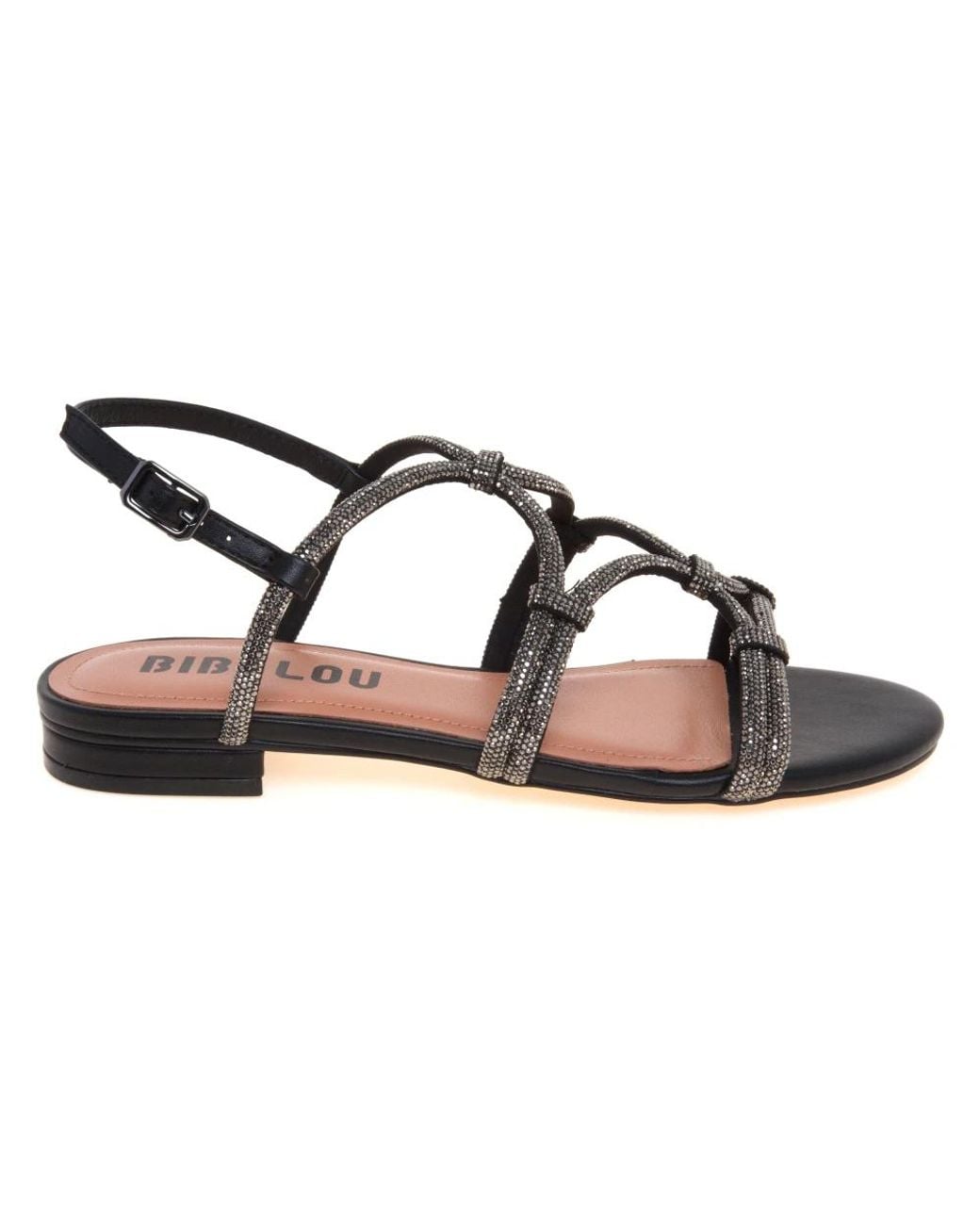 Flat Sandals Bibi Lou en coloris Black