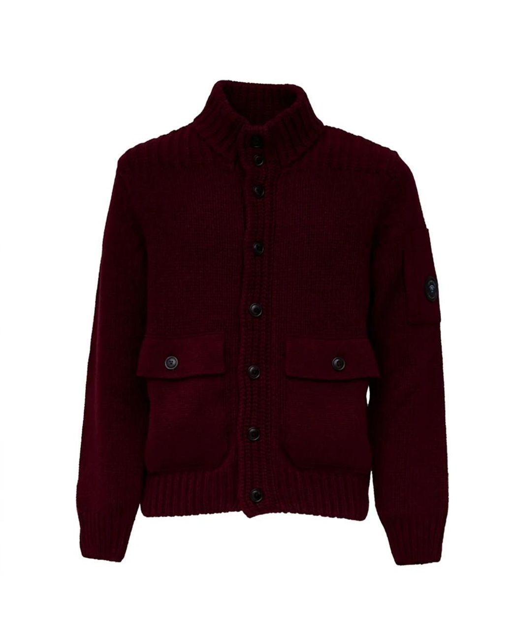 Cardigans C P Company de hombre de color Red